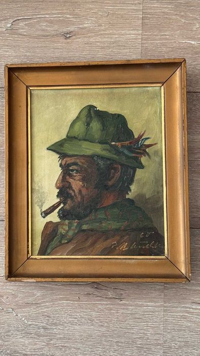 Стара картина, 1968г– масло, платно, подписана.