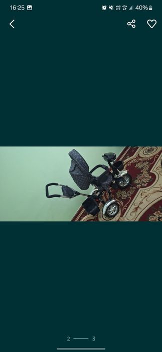 Новый велосипед детский