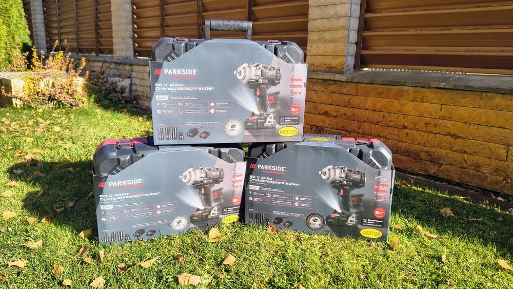 Cheie impact 1900Nm Parkside Passp 20-Li C4 baterie încărcator 20v