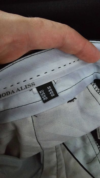 Costum Ginere Moda Aliss - Negru Elegant un singur nasture - OCAZIE