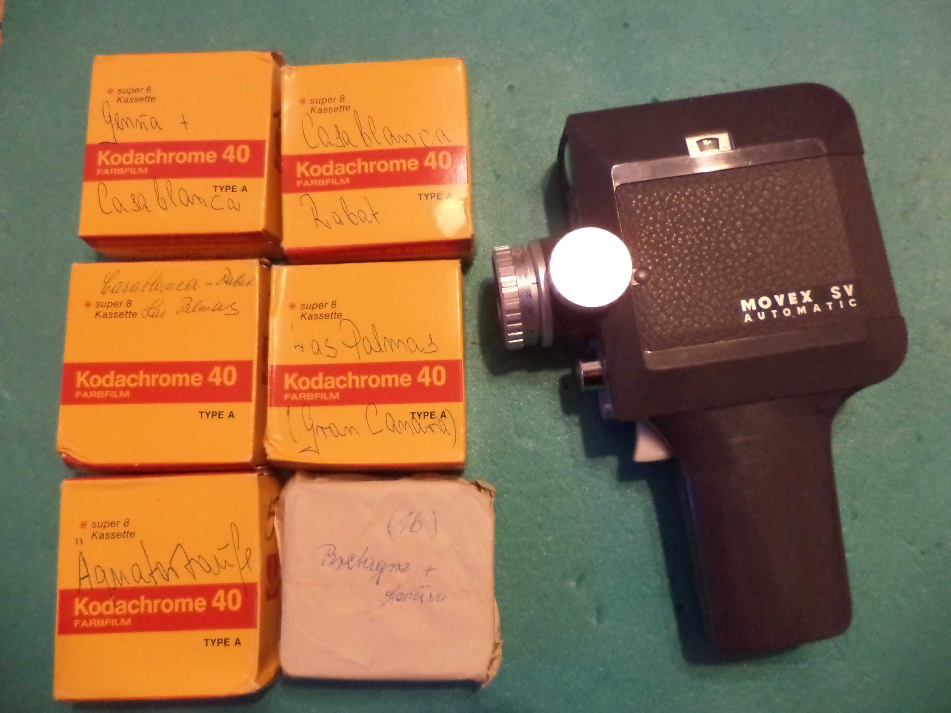 Camera filmat Movex SV veche + 6 filme vand schimb