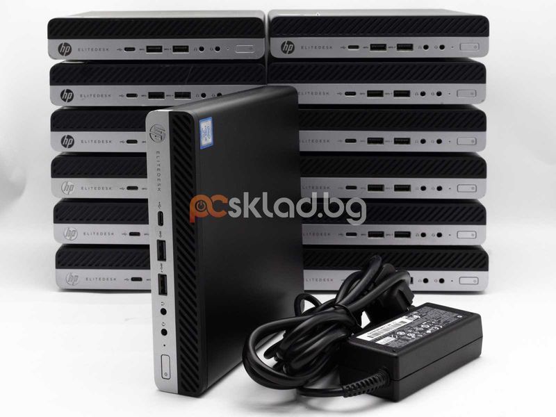 Мини Компютър HP Elitedesk 800 G5 I5-9500T/8GB/256GB Wi-Fi Bluetooth