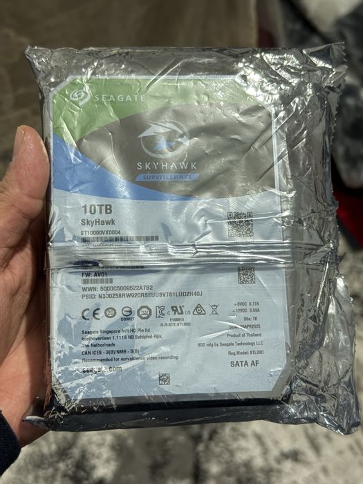 Xard qattiq disk 10 Tb yangi srochna sotiladi