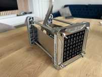 Aparat profesional de tăiat cartofi–Sopito inox, lama 9x9