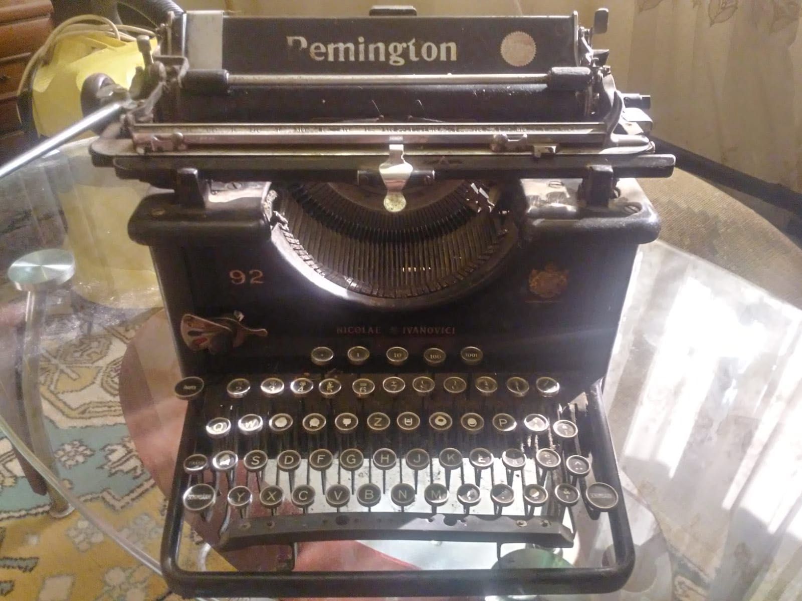 Mașina de scris Remington 1920