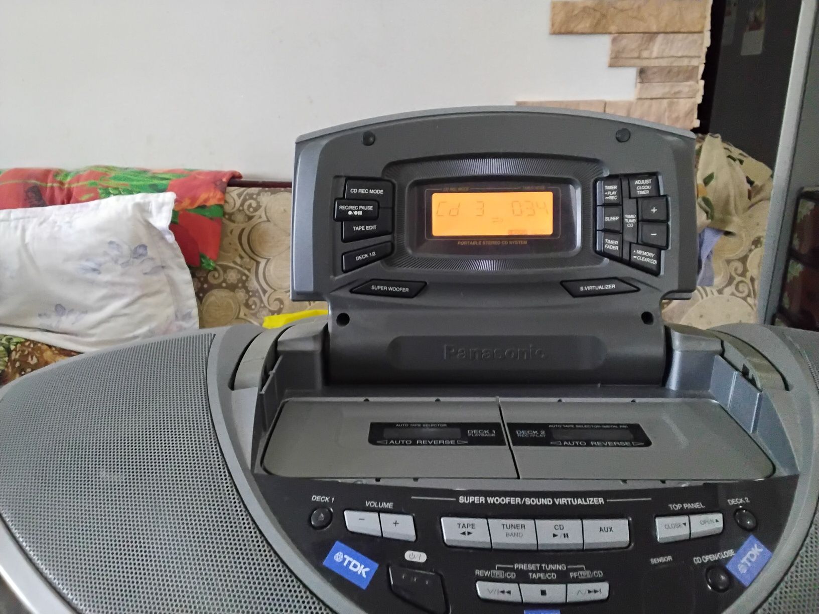 Продам бумбокс Panasonic 707