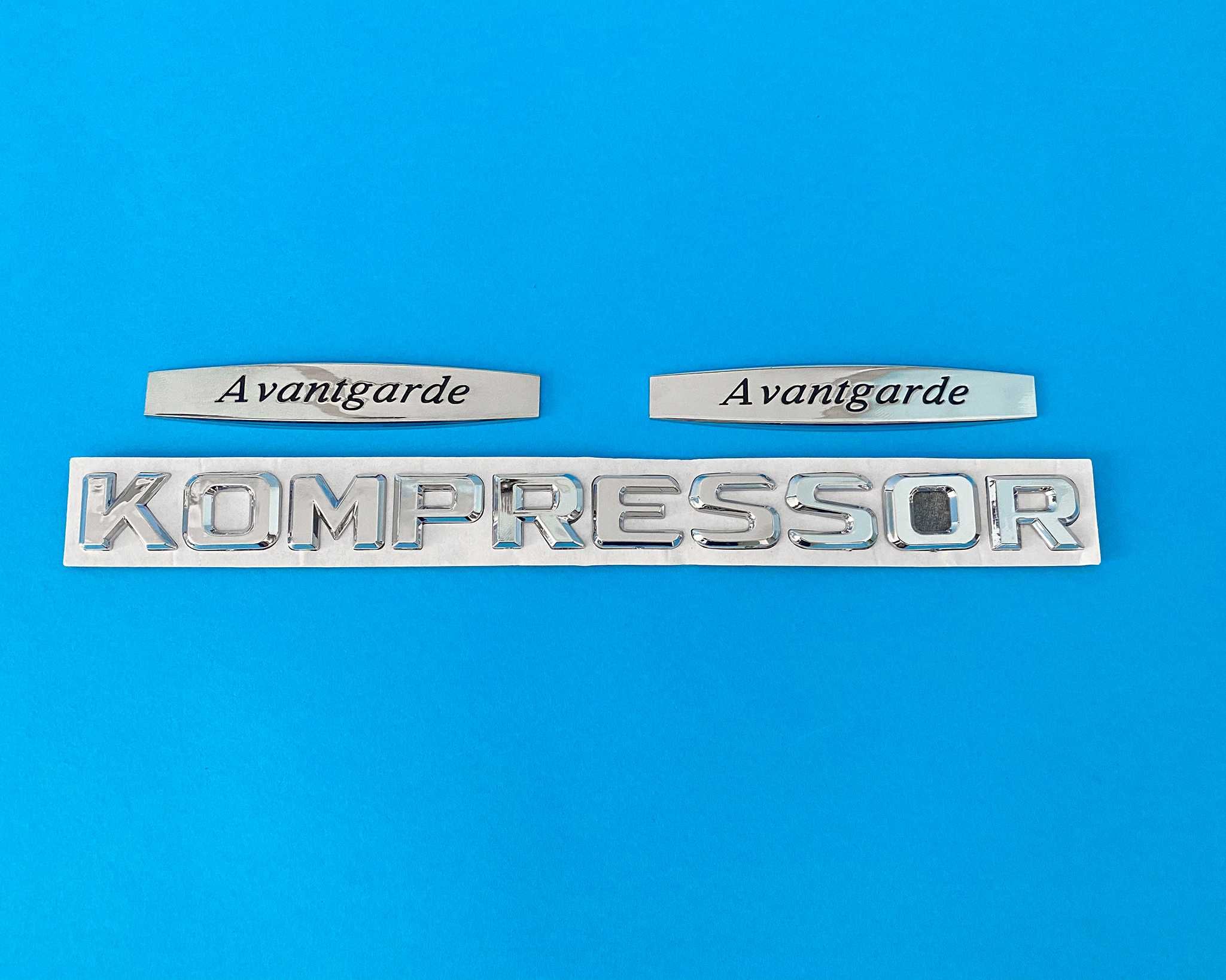 Надпис Mercedes, Kompressor, avantgarde, бадж, емблема, w203,w211,w204