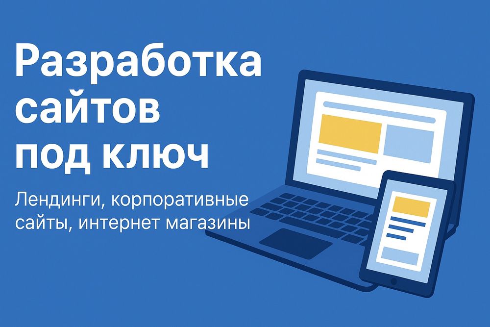 Разработка сайтов под ключ | Лендинг, корпоративный сайт
