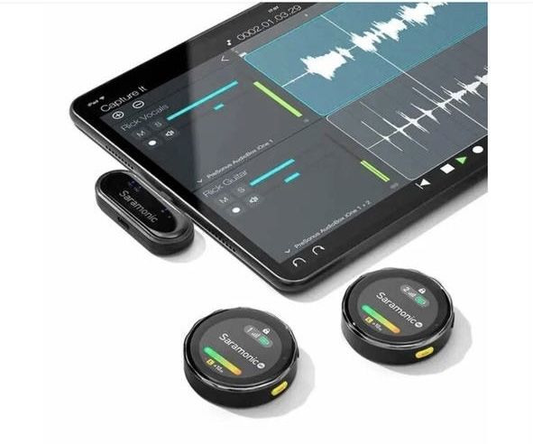 Saramonic Wireless Smart Microphone with Touchscreen