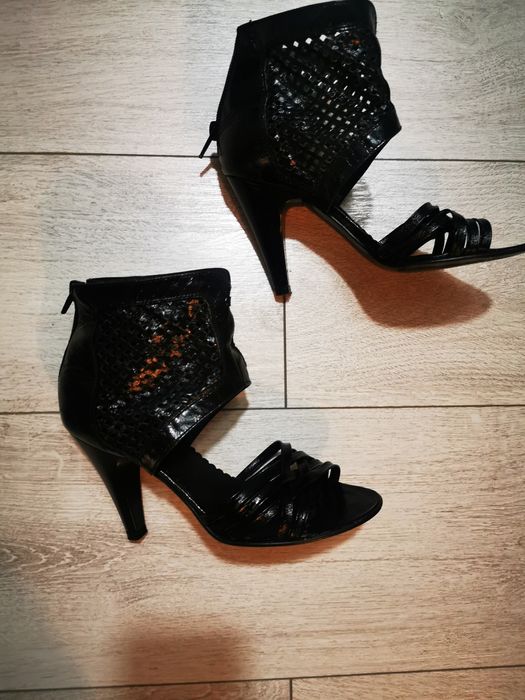 Botine din piele naturala, de vara