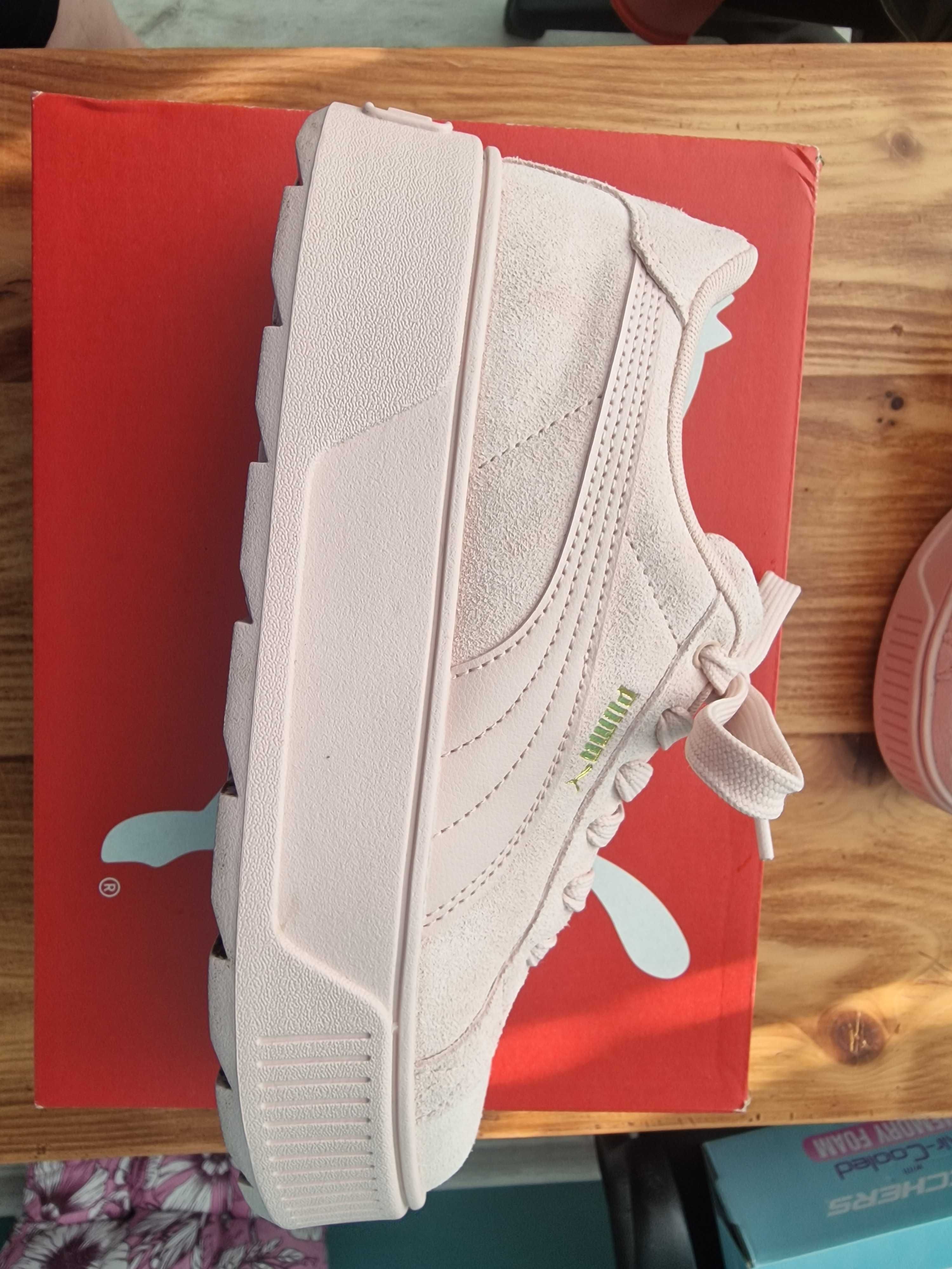 Puma естествена кожа(велур)