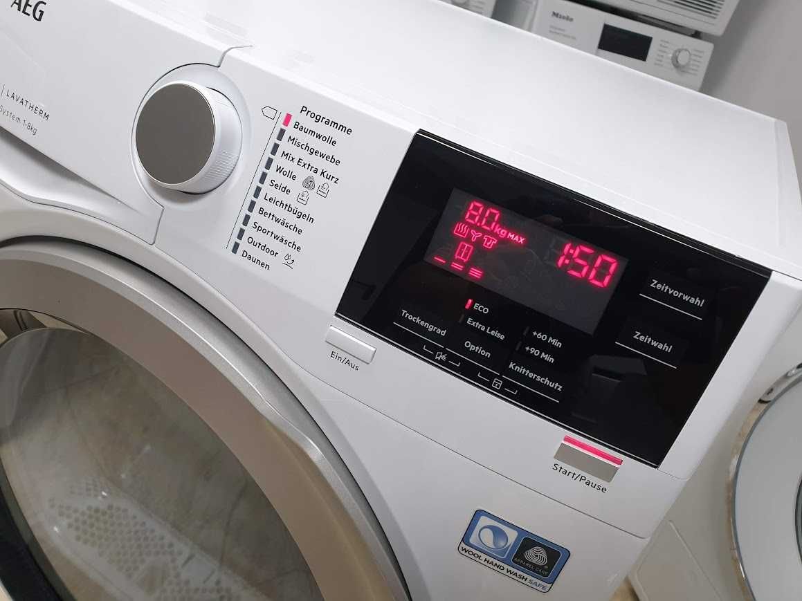 AEG AbsoluteCare 8000 Сушилня с Термопомпа 12м Гаранция