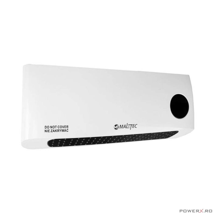 Aeroterma de perete, cu display si telecomanda, 1000w / 2000w,