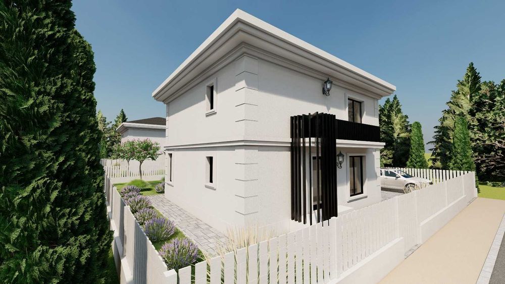 Vila single de vanzare, 4 camere, P+1,ansamblu rezidential MRS Country