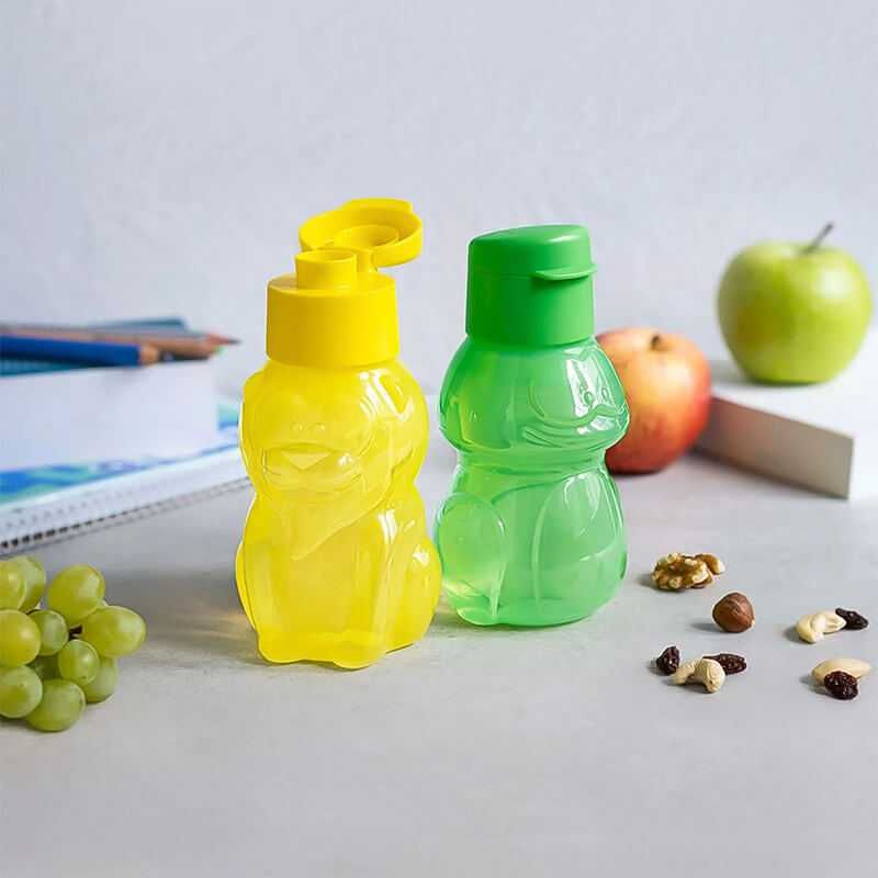 Детска еко бутилка Жабка или Лъвче на Tupperware, 350 мл
