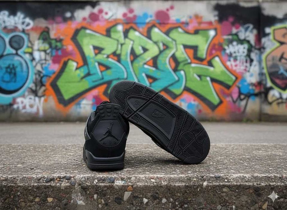 Adidasi Nike Jordan 4 Retro Black Cat - Marimi 36-45 - Model Unisex