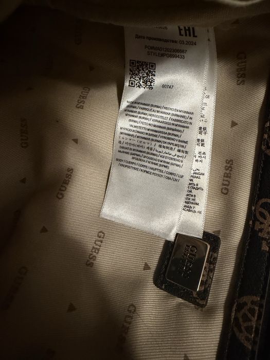 Ghiozdan Guess Manhattan II – rucsac original, nou