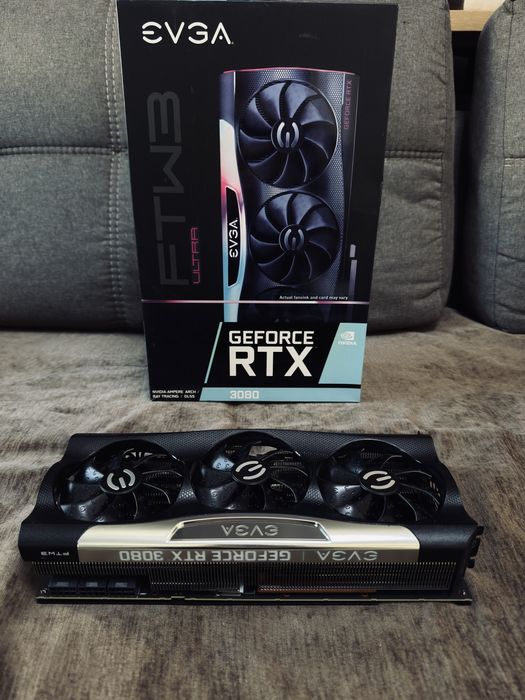 Видеокарта EVGA RTX 3080 FTW3 ULTRA 10gb