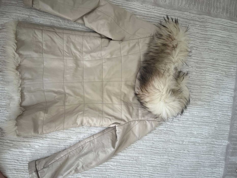 Яке от естествена кожа