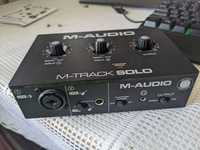 Внешняя звуковая карта M-AUDIO M-TRACK SOLO