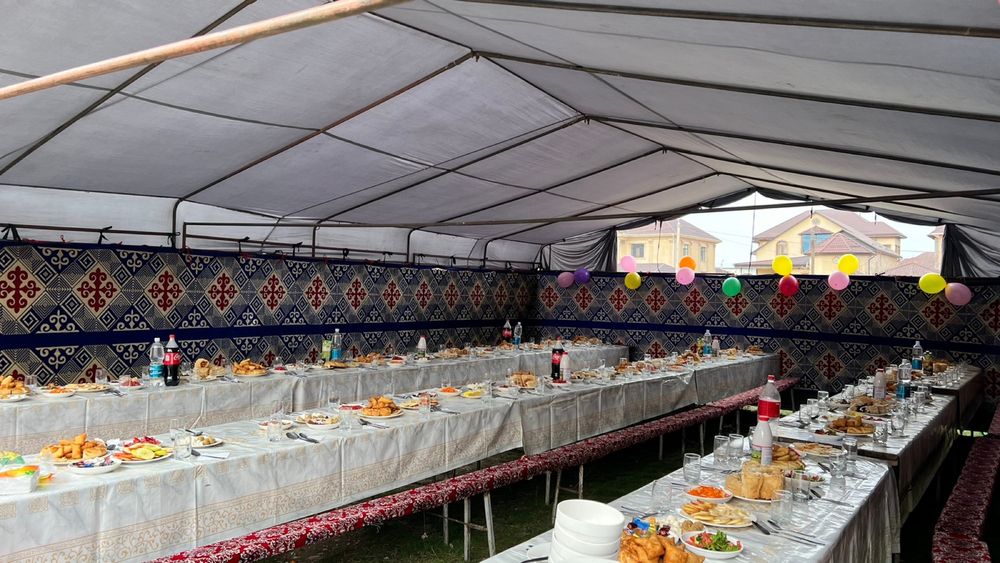 Прокат палатка посуда