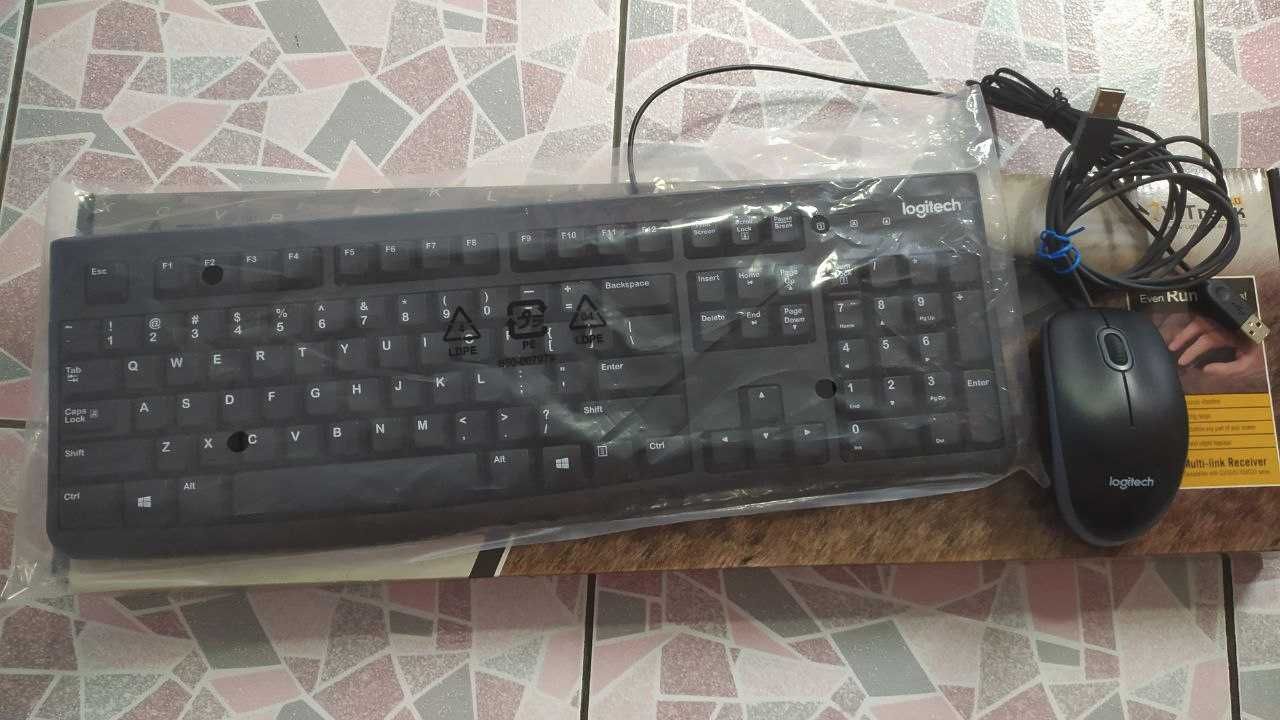 Клавиатура и Мышь  Logitech