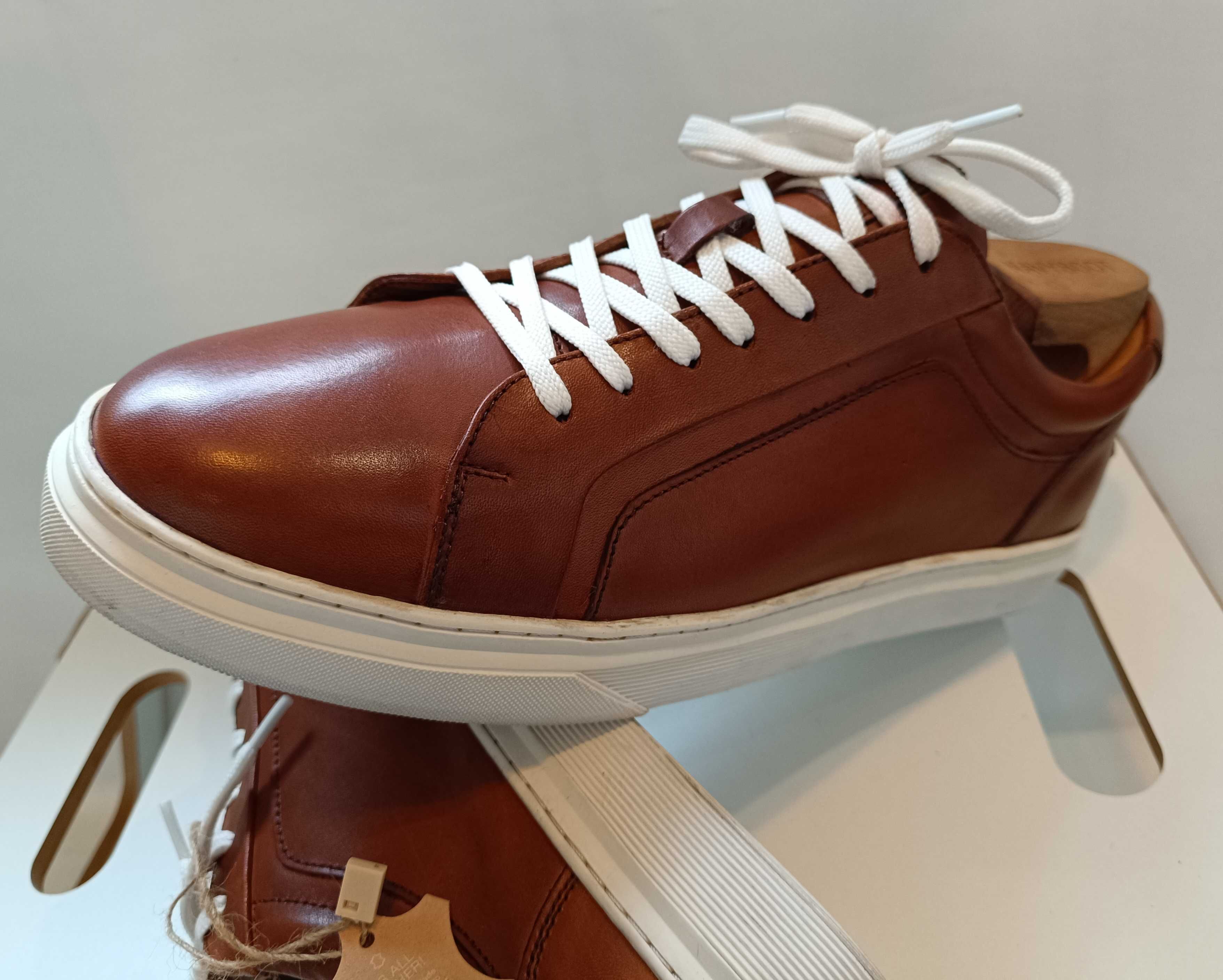 Pantofi sport casual 42 premium Migato NOI piele naturala moale
