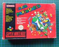 Super Nintendo consolă ~ Super Mario World (1992) ~ red box