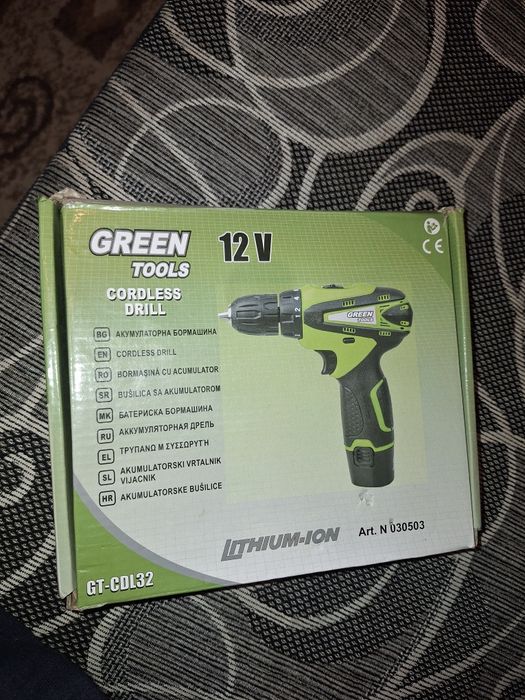 2бр винтоверт Green tools (без батерии)
