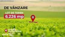 Teren autorizat pentru dezvoltare imobiliara, Sos.Alexandriei, Sect.5