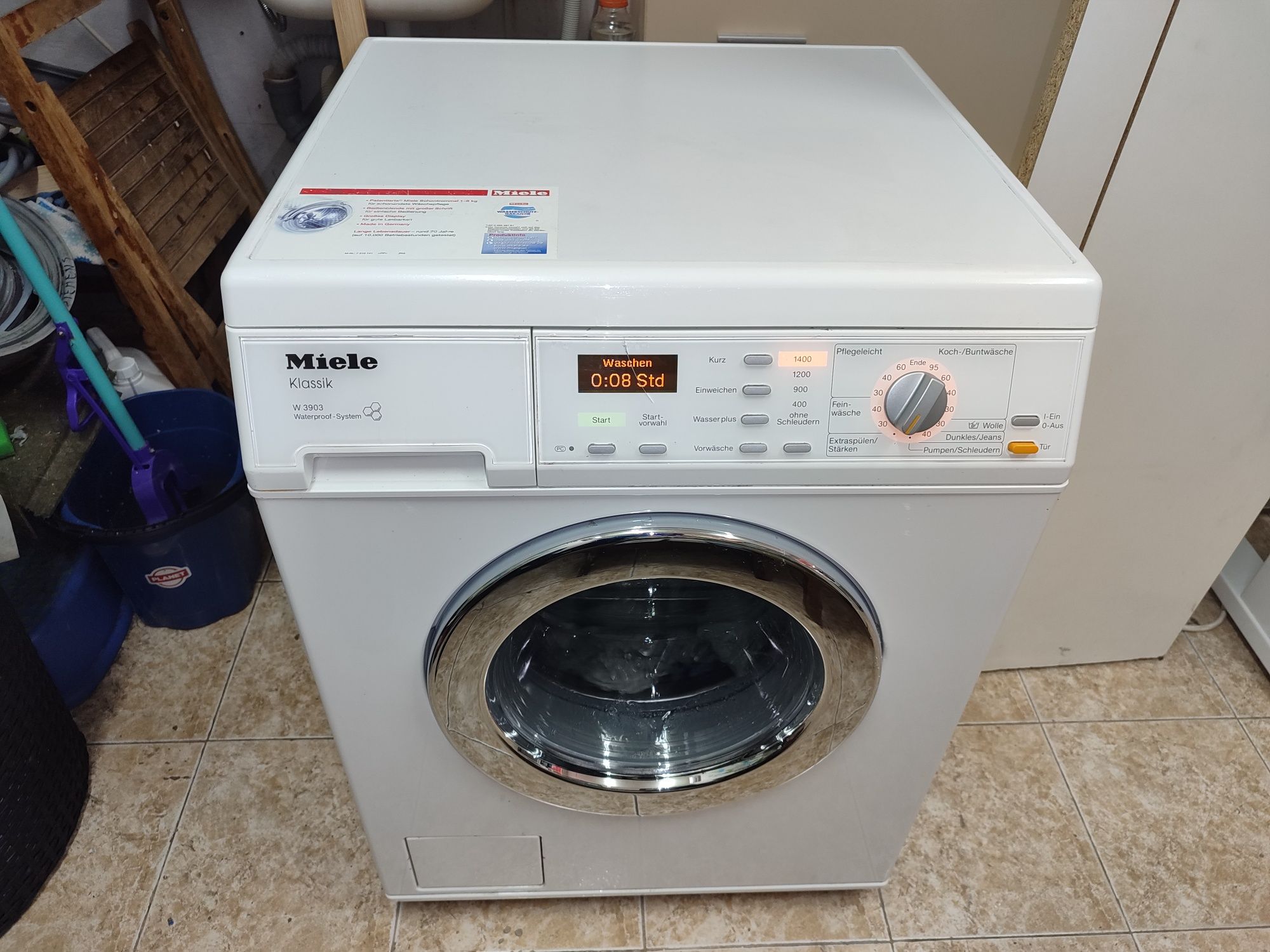 Пералня Miele Klassic W 3903 WPS - 6кг. 1400об. Клас А