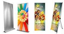 X-banner, Roll-up va boshqa reklama stendlarini sotib oling