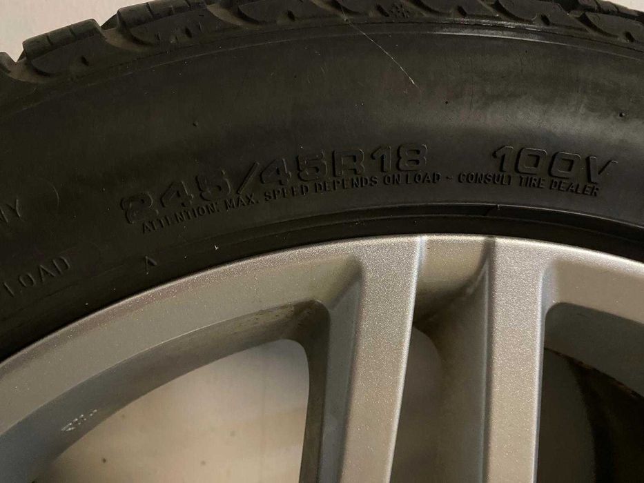 Jante 18 originale Bmw G30 anvelope Iarna 245/45R18 GoodYear Ultragrip