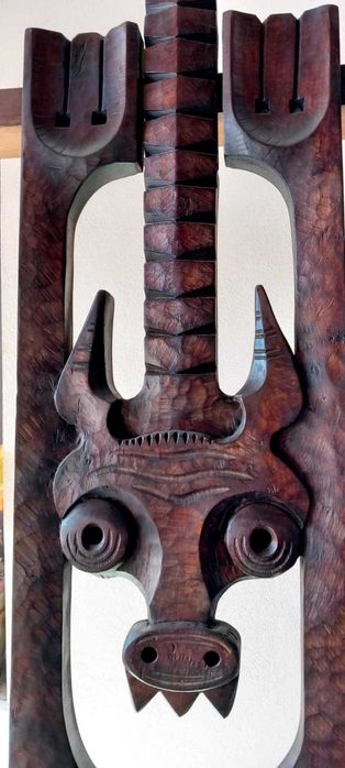 Дърворезба , Пано (голямо) 3 метра / , уникат на проф .Кънчо Цанев