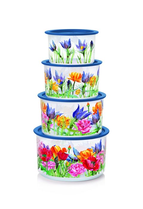 Супер набор чаш “Цветущий сад” TUPPERWARE