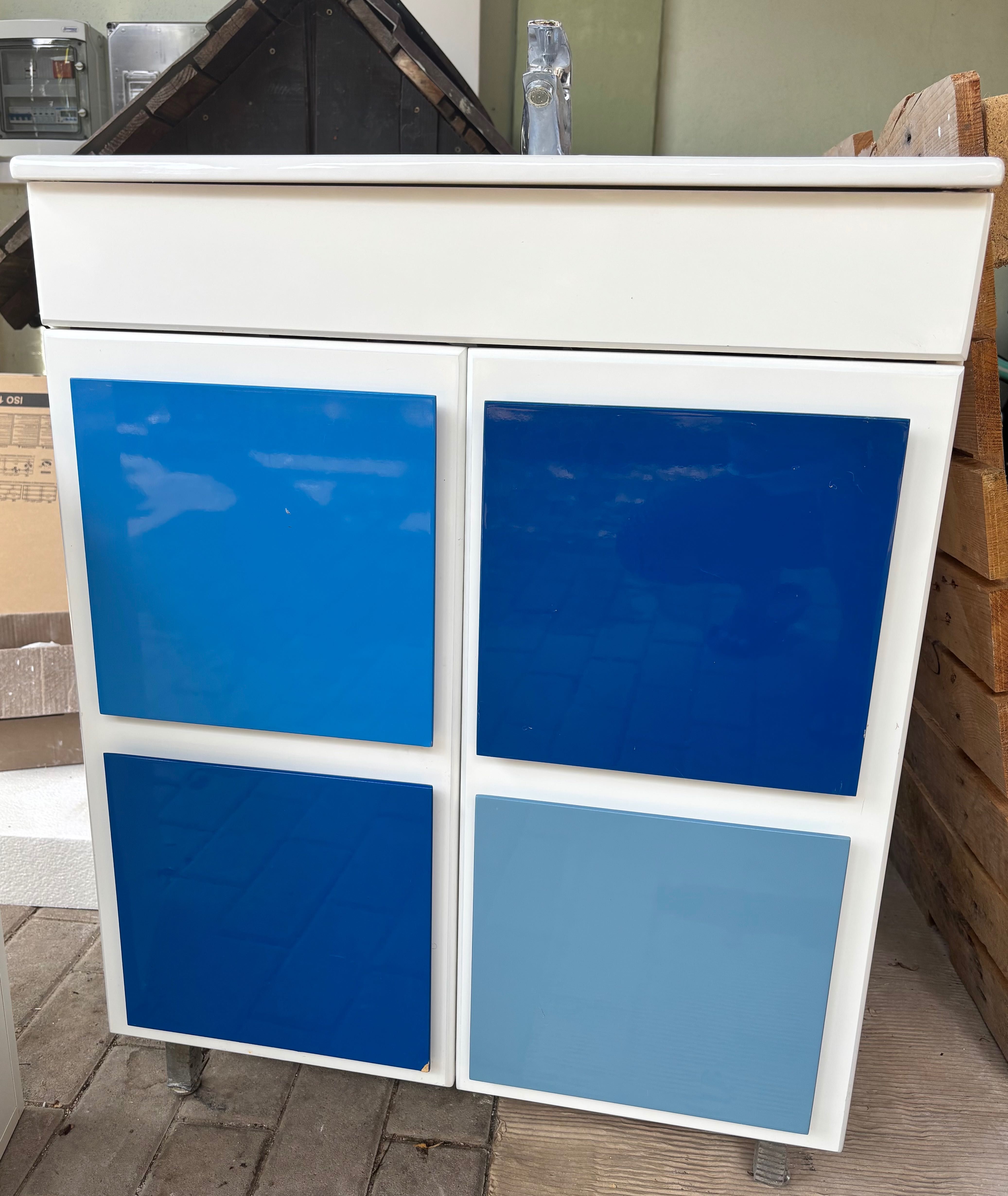 Vând set baie complet, 65cm lățime, 350 Ron