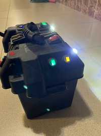 Аккумулятор Lifepo 90 ач, кейс с двумя юсб,, прикуриватель ,подсветка
