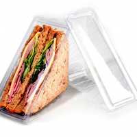 Упаковка для сэндвичей с крышкой 5 шт