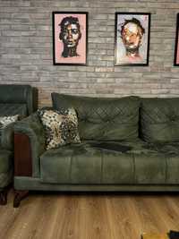 Классические 2 кресла и диван, производство Беларусь