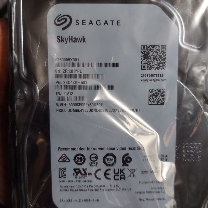 Жесткий диск Seagate SkyHawk