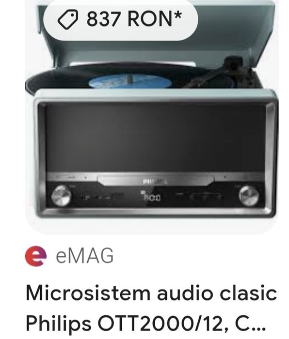 Microsistem retro Philips