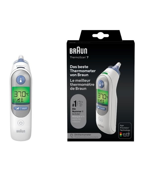 Termometru auricular Braun Age Precision ThermoScan 7 IRT6520