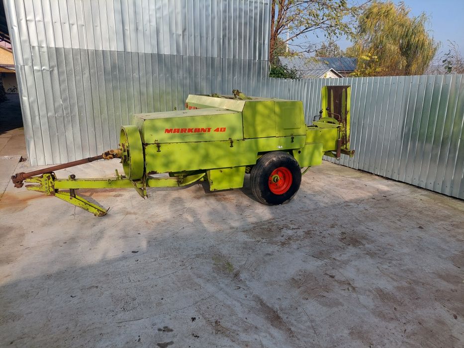 Presa de balotat balotiera claas markant 40