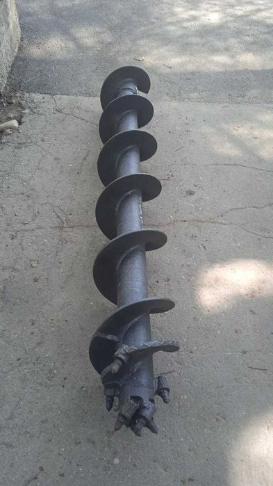 Забурник (бур) скальный Ø 350 мм L=2000 мм для гидробура (ямобура).