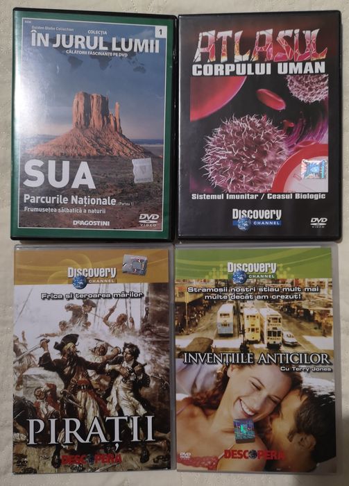 Desene animate DVD, Flushed away, Avioane, Discovery