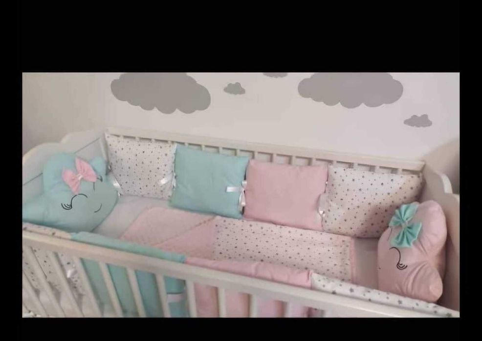 Детско легло с люлеещ механизъм  60/120+ подарък матраче