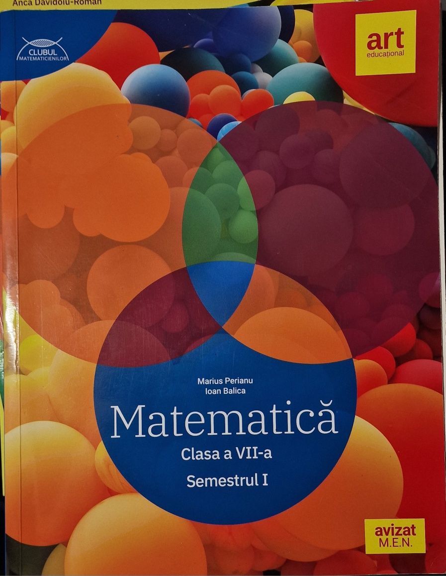 Caiet matematica cls VII sem I-II si caiet vacanta