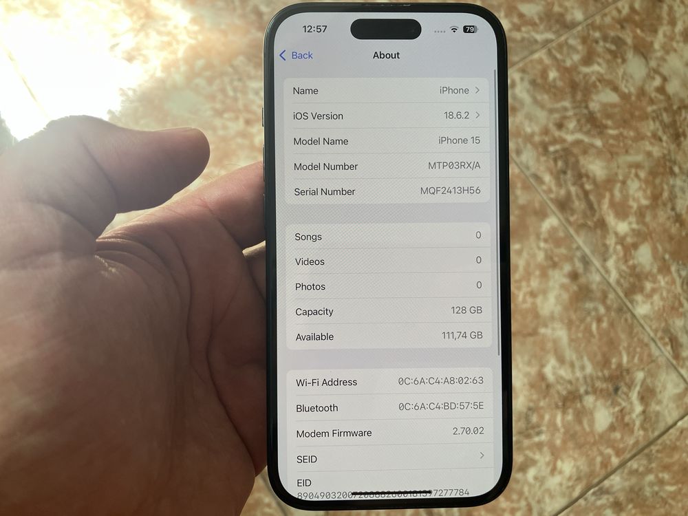 IPhone 15 128gb