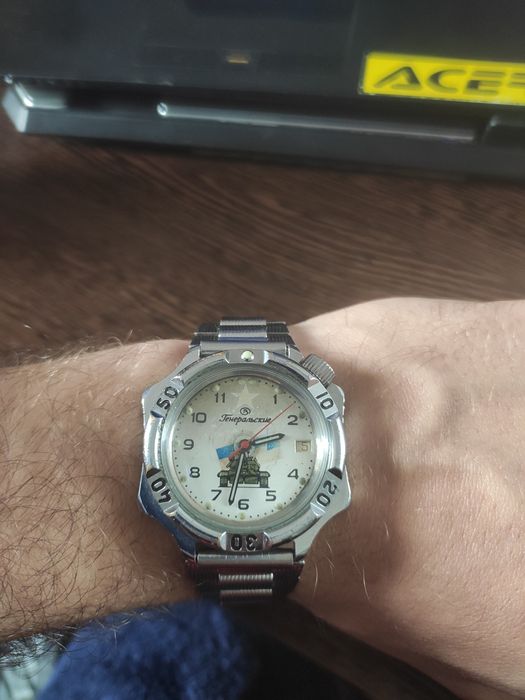 Ceas Vostok komandirski rusesc mecanic nu atlantic ,doxa ,oris , fossi