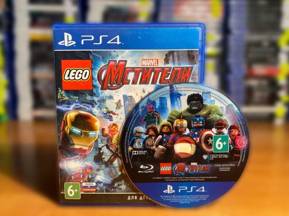 LEGO Marvel Avengers PS4/PS5 ЛЕГО Марвел Мстители Пс4 Для Двоих